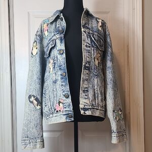 Plain Pockets Vintage Penguin Jean Jacket